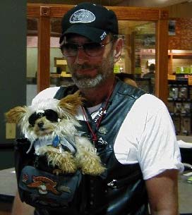 Nick Pensel with Gizmo
